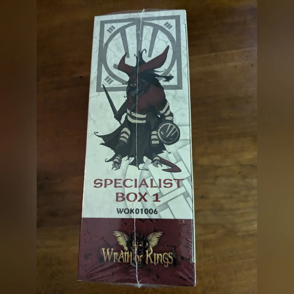 NWT CMON Specialist Box 1 - Wrath of Kings - Gray